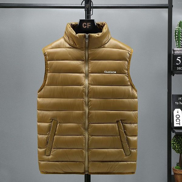 women's vests fashion 2021 women down cotton padded vest coats autumn winter female sleeveless collar girls casual solid warm waistcoat, Black;white
women's vests fashion 2021 women down cotton padded vest coats autumn winter female sleeveless collar girls casual solid warm waistcoat, Black;white