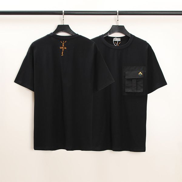 travis scott cactus jack t shirt embroidery letter micro-label pocket couple short sleeve 100% cotton t-shirt for men and women designer, White;black
travis scott cactus jack t shirt embroidery letter micro-label pocket couple short sleeve 100% cotton t-shirt for men and women designer, White;black