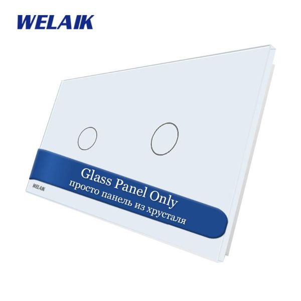 smart home control welaik eu touch-switch diy-parts-glass panel-only wall-light-switch crystal-glass-panel 1gang+1gang a2911w/b1
smart home control welaik eu touch-switch diy-parts-glass panel-only wall-light-switch crystal-glass-panel 1gang+1gang a2911w/b1