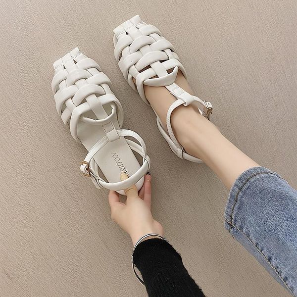 sandals summer rope band weaving gladiator women vintage rome beach design shoes lady pu leather elegant flat, Black
sandals summer rope band weaving gladiator women vintage rome beach design shoes lady pu leather elegant flat, Black