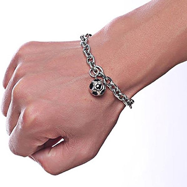 link, chain bracelet mens hip hop fitness men pendant gifts steel bracelets 2021 charm stainless on hand accessories football, Black
link, chain bracelet mens hip hop fitness men pendant gifts steel bracelets 2021 charm stainless on hand accessories football, Black