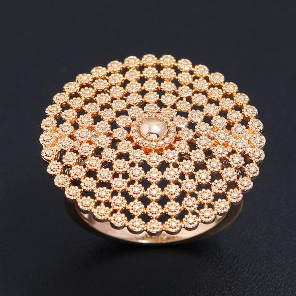 cluster rings luala hollow flowers round shape for womens 585 rose gold color weaving without stone ring jewelry gift no fade, Golden;silver
cluster rings luala hollow flowers round shape for womens 585 rose gold color weaving without stone ring jewelry gift no fade, Golden;silver