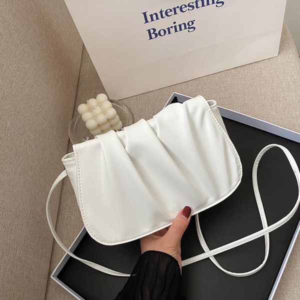 evening bags female bag 2021 spring and summer fashion ins saddle fairy white fold soft cloud crossbody small
evening bags female bag 2021 spring and summer fashion ins saddle fairy white fold soft cloud crossbody small
