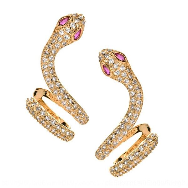 ECdR creative personality micro inlaid zircon snake clip female 925 sterling silver pin stud simple pin earringsearrings and earringstemper, Golden;silver
ECdR creative personality micro inlaid zircon snake clip female 925 sterling silver pin stud simple pin earringsearrings and earringstemper, Golden;silver