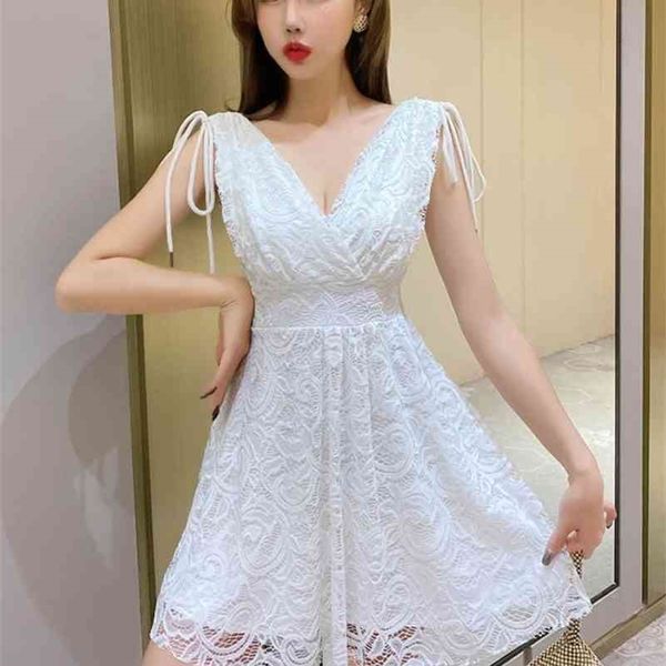 nightclub women's dress waist slimming low-cut fashion lace halter sleeveless office lady polyester 210416, Black;gray
nightclub women's dress waist slimming low-cut fashion lace halter sleeveless office lady polyester 210416, Black;gray