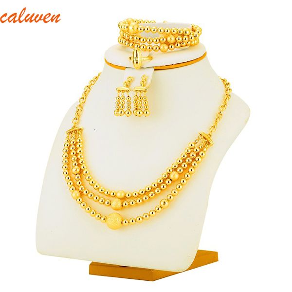 jewelry sets good summer beads necklace earrings bracelet set ball for women gold color africa/arab/middle east/ethiopian alloy gift, Black
jewelry sets good summer beads necklace earrings bracelet set ball for women gold color africa/arab/middle east/ethiopian alloy gift, Black