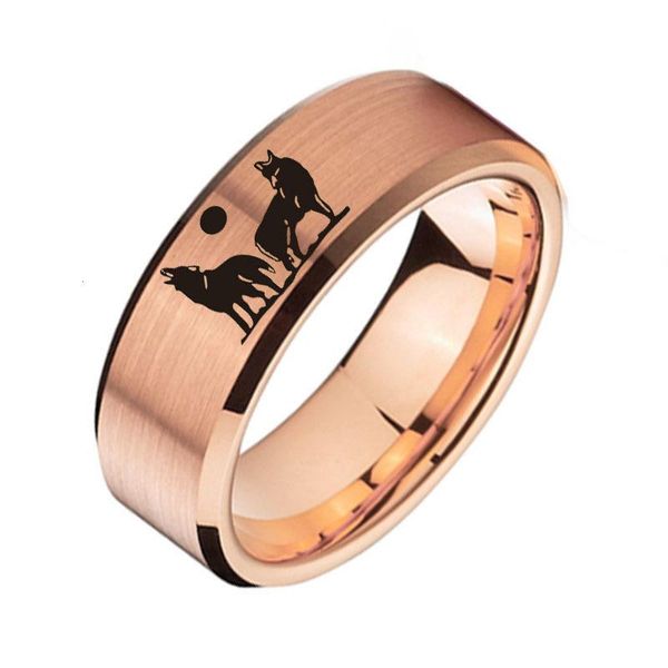 cluster rings classic 5-color men's stainless steel ring brushed titanium wolf ringhip hop punk motorcyclist birthday gift, Golden;silver
cluster rings classic 5-color men's stainless steel ring brushed titanium wolf ringhip hop punk motorcyclist birthday gift, Golden;silver