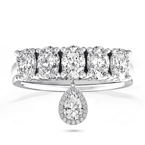 choucong brand wedding rings luxury jewelry 925 sterling silver half eternity oval cut white z cz diamond gemstones with pear pendent party, Slivery;golden
choucong brand wedding rings luxury jewelry 925 sterling silver half eternity oval cut white z cz diamond gemstones with pear pendent party, Slivery;golden