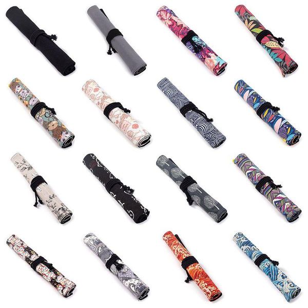 pencil bags 20 holes large capacity canvas roll up pen curtain bag makeup wrap holder
pencil bags 20 holes large capacity canvas roll up pen curtain bag makeup wrap holder