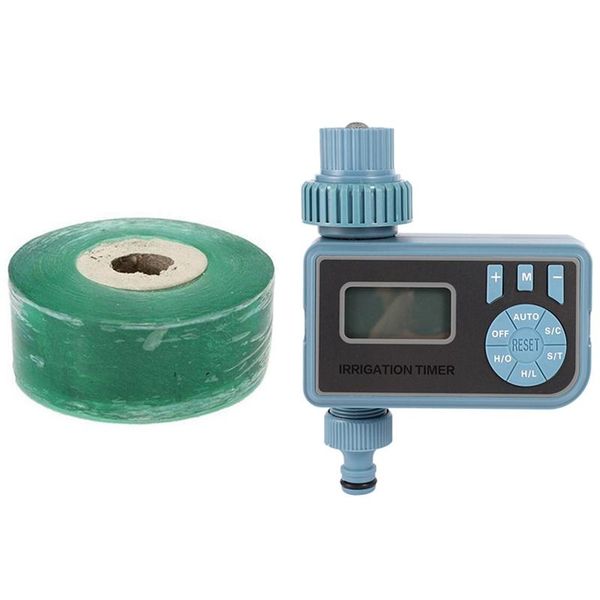 pack grafting tape, self-adhesive nursery stretchable & 1x digital water timer irrigation controller system watering equipments
pack grafting tape, self-adhesive nursery stretchable & 1x digital water timer irrigation controller system watering equipments