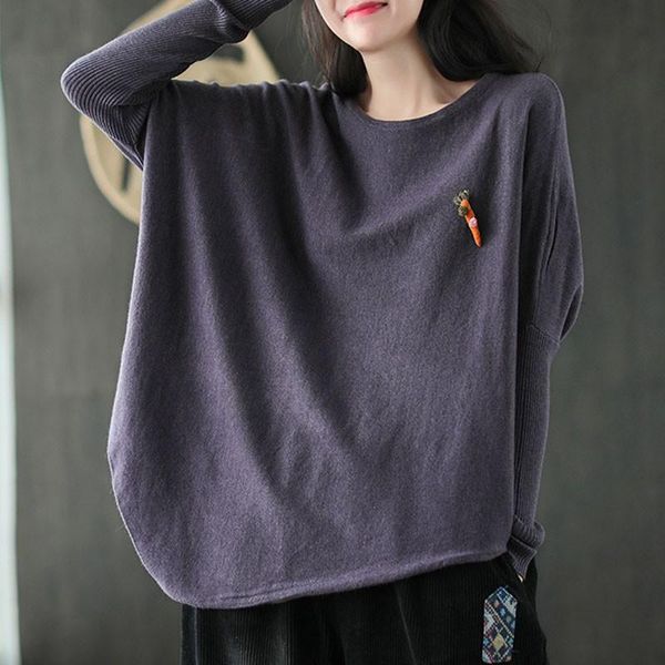 women's sweaters fairynatural women fashion pullovers o neck knitted sweater 2021 autumn spring vintage ladies irregular long sleeve kn, White;black
women's sweaters fairynatural women fashion pullovers o neck knitted sweater 2021 autumn spring vintage ladies irregular long sleeve kn, White;black
