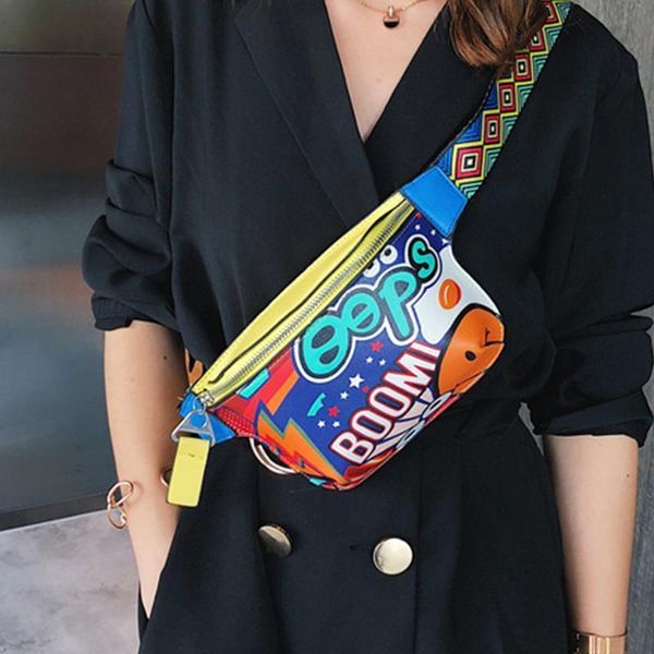 pu waterproof women's waist bag shoulder crossbody chest bag female fanny pack geometric cartoon banana belt bag
pu waterproof women's waist bag shoulder crossbody chest bag female fanny pack geometric cartoon banana belt bag