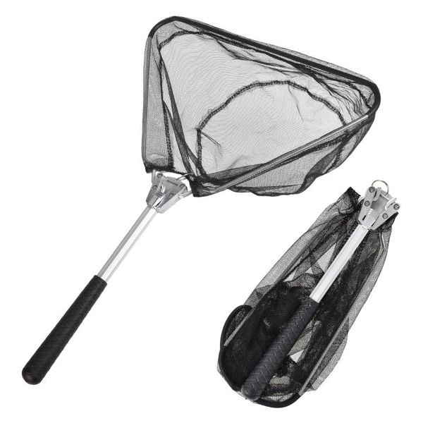 fishing net, foldable fish landing net for freshwater or saltwater with pole handle and robust nylon mesh accessories
fishing net, foldable fish landing net for freshwater or saltwater with pole handle and robust nylon mesh accessories