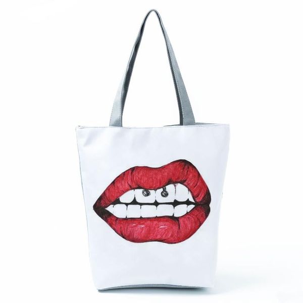 cross body teeth red lips printed handbags for women fashion simple eco friendly shoulder bag high capacity portable all-match tote female
cross body teeth red lips printed handbags for women fashion simple eco friendly shoulder bag high capacity portable all-match tote female