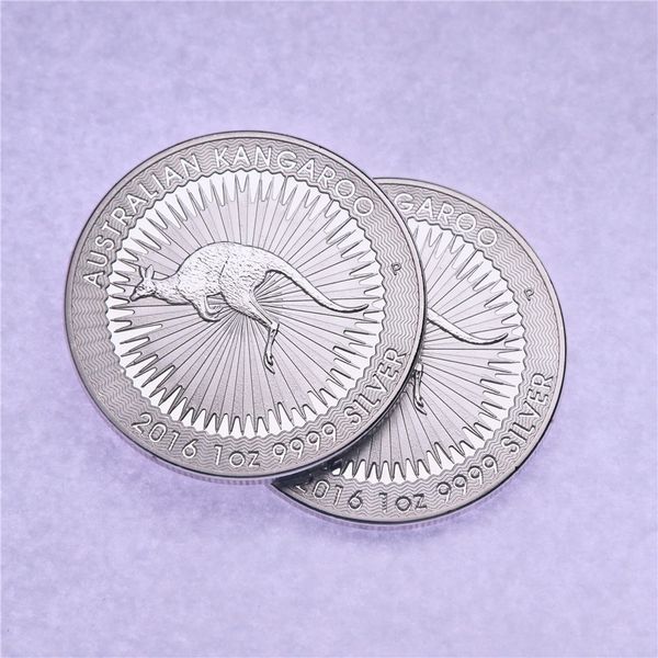 2021 perth mint 1oz australian kangaroo 999 silver clad brass bullion coin null non magnetic collectibles crafts 20pcs/lot each year 10pcs
2021 perth mint 1oz australian kangaroo 999 silver clad brass bullion coin null non magnetic collectibles crafts 20pcs/lot each year 10pcs