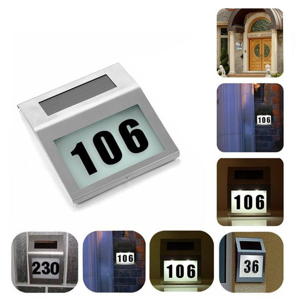 solar lamps outdoor lights powered wall light led doorplate lamp stainless apartment house porch numbers with backlight
solar lamps outdoor lights powered wall light led doorplate lamp stainless apartment house porch numbers with backlight