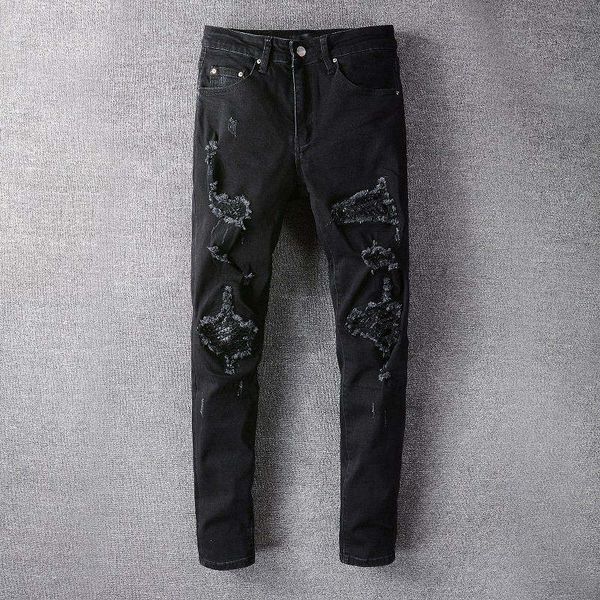 2021 summer classic hole men's jeans holed motorcycle rock tight slim striped fashion pants size 28-40, Blue
2021 summer classic hole men's jeans holed motorcycle rock tight slim striped fashion pants size 28-40, Blue