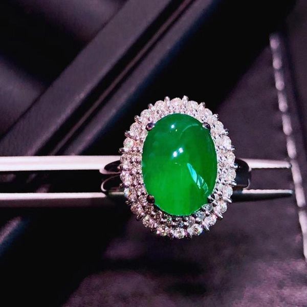cluster rings h717 emerald ring 4.5ct pure 18 k gold jewelry nature green diamond female for women fine, Golden;silver
cluster rings h717 emerald ring 4.5ct pure 18 k gold jewelry nature green diamond female for women fine, Golden;silver