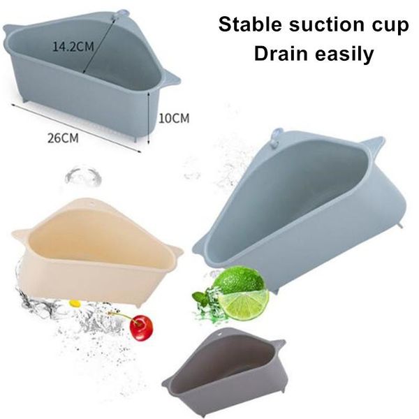 household triangle sink drain rack vegetable washing sieve cup soap sponge kitchen storage shelf & organization
household triangle sink drain rack vegetable washing sieve cup soap sponge kitchen storage shelf & organization