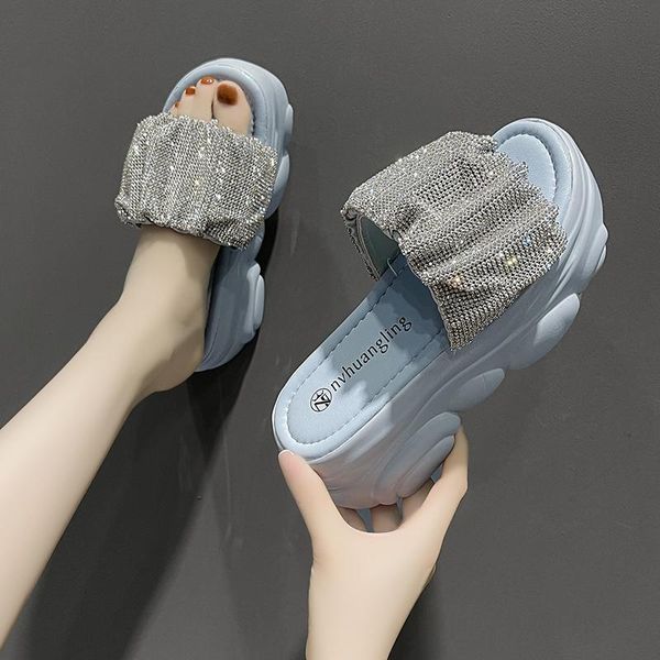 slippers women summer luxury slides flat shoes female platform lady heeled mules jelly flip flops pantofle designer girl high so, Black
slippers women summer luxury slides flat shoes female platform lady heeled mules jelly flip flops pantofle designer girl high so, Black