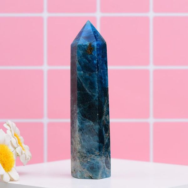natural blue apatite crystal tower column stone crafts mineral point room home decoration diy gift accessaries decorative objects & figurine
natural blue apatite crystal tower column stone crafts mineral point room home decoration diy gift accessaries decorative objects & figurine
