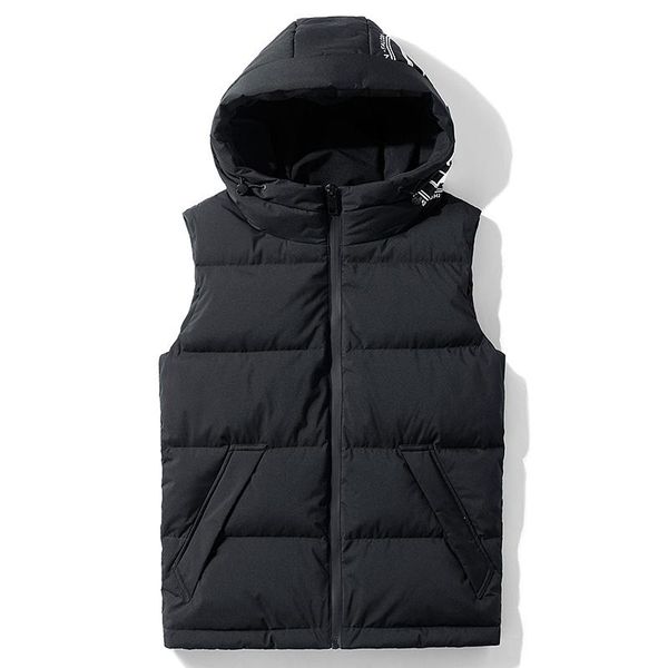 men's vests 2021 mens winter sleeveless jacket men down vest warm thick hooded coats male cotton-padded waistcoat homme, Black;white
men's vests 2021 mens winter sleeveless jacket men down vest warm thick hooded coats male cotton-padded waistcoat homme, Black;white