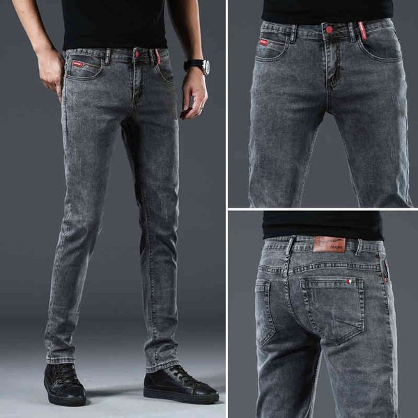 jeans brand 2021 spring arrivals jeans men quality casual male denim pants straight slim fit dark grey men's trousers yong man, Blue
jeans brand 2021 spring arrivals jeans men quality casual male denim pants straight slim fit dark grey men's trousers yong man, Blue