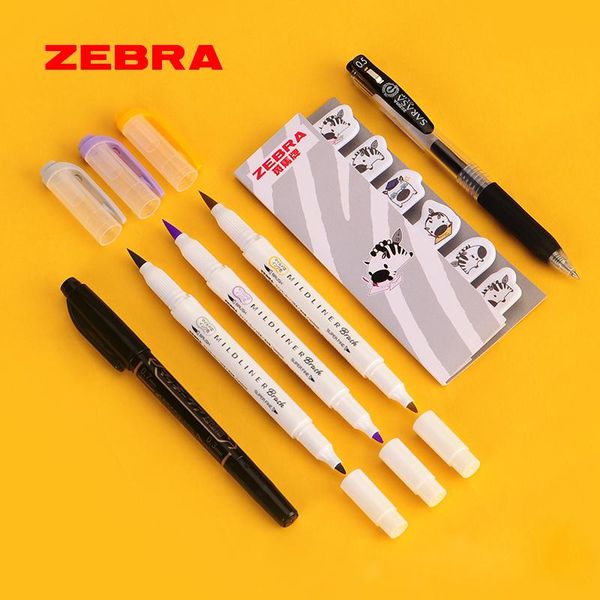 gel pens zebra limited set se-wft8 fluorescent soft pen + marker color writing waterproof quick-drying with label
gel pens zebra limited set se-wft8 fluorescent soft pen + marker color writing waterproof quick-drying with label