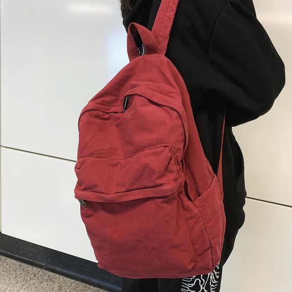 backpack canvas women's casual female student school bag for teenage girls boys college book woman trendy
backpack canvas women's casual female student school bag for teenage girls boys college book woman trendy