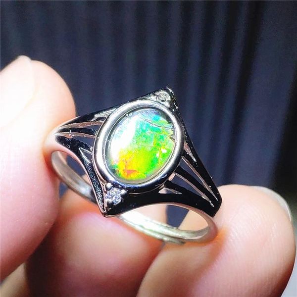 cluster rings natural ammonite ammolite colorful green adjustable ring 9x7mm gemstone woman clear beads 925 sterling silver fashion, Golden;silver
cluster rings natural ammonite ammolite colorful green adjustable ring 9x7mm gemstone woman clear beads 925 sterling silver fashion, Golden;silver