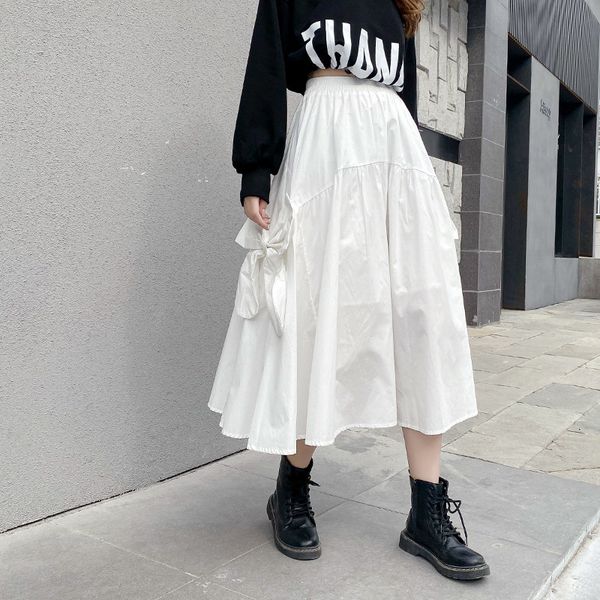skirts harajuku solid white/black korean fashion cute bows pleated women long skirt hepburn style goth
skirts harajuku solid white/black korean fashion cute bows pleated women long skirt hepburn style goth