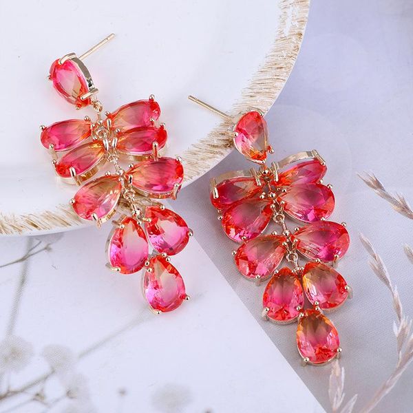 dangle & chandelier cinkile 6 colors cubic zirconia long leaves water drop earrings for women luxury wedding party copper braidle gift, Silver
dangle & chandelier cinkile 6 colors cubic zirconia long leaves water drop earrings for women luxury wedding party copper braidle gift, Silver
