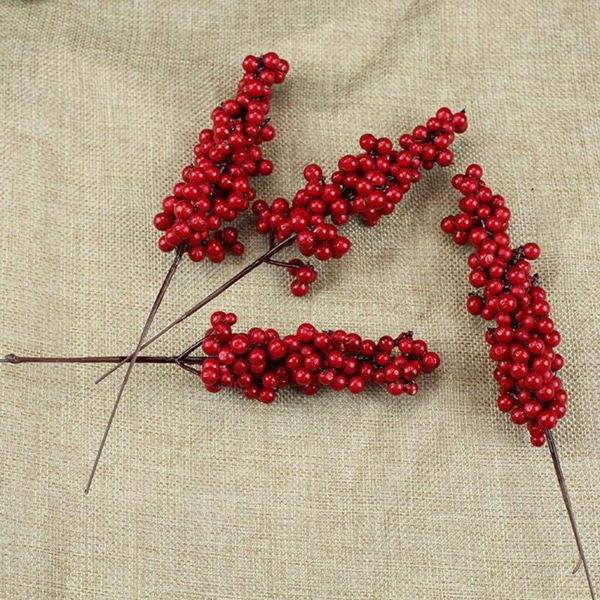 decorative flowers & wreaths foam 10pcs beautiful imitative red berry stems crafts branches bright-coloured for wedding
decorative flowers & wreaths foam 10pcs beautiful imitative red berry stems crafts branches bright-coloured for wedding