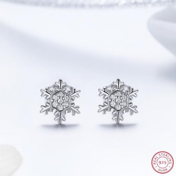 stud &omr real pure 925 sterling silver earrings jewelry women accessories elegant snowflake with cz, Golden;silver
stud &omr real pure 925 sterling silver earrings jewelry women accessories elegant snowflake with cz, Golden;silver