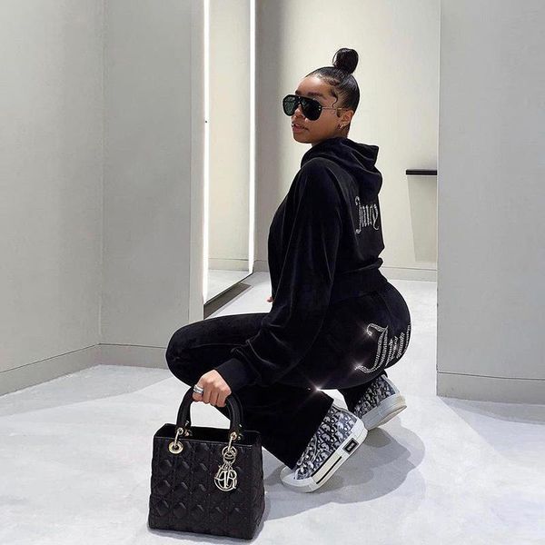 women's two piece pants velvet rhinestone letter print women set tube crop high waist wide leg tracksuit sporty, White
women's two piece pants velvet rhinestone letter print women set tube crop high waist wide leg tracksuit sporty, White