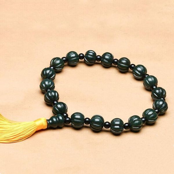 bangle natural hetian qingyu xinjiang lotus pumpkin pendant jewellery men women lucky auspicious amulet fine jade, Black
bangle natural hetian qingyu xinjiang lotus pumpkin pendant jewellery men women lucky auspicious amulet fine jade, Black