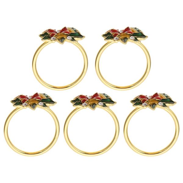 napkin rings 5pcs xmas themed style buckles festival holders 
napkin rings 5pcs xmas themed style buckles festival holders