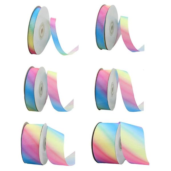 jewelry pouches, bags 1 roll 24 yards polyester silk light gradient rainbow colorful grosgrain ribbon for hair bows headbands diy craft gift, Pink;blue
jewelry pouches, bags 1 roll 24 yards polyester silk light gradient rainbow colorful grosgrain ribbon for hair bows headbands diy craft gift, Pink;blue