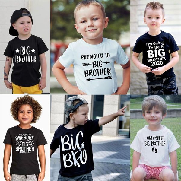 promoted to big brother kids boys summer short sleeve toddler boy shirt casual children clothing girls t, Blue
promoted to big brother kids boys summer short sleeve toddler boy shirt casual children clothing girls t, Blue