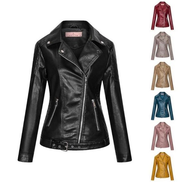 women's leather & faux women zipper pu long-sleeved lapel slim multi-zip coats oversized outwear 7 colors, Black
women's leather & faux women zipper pu long-sleeved lapel slim multi-zip coats oversized outwear 7 colors, Black
