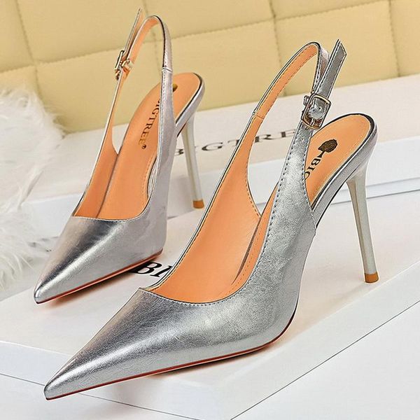 bigtree shoes women pumps stiletto high heels slingbacks ladies patent leather female buckle pointed toe dress, Black
bigtree shoes women pumps stiletto high heels slingbacks ladies patent leather female buckle pointed toe dress, Black
