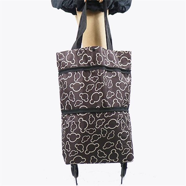 collapsible trolley bags folding shopping bag with wheels foldable cart reusable grocery storage
collapsible trolley bags folding shopping bag with wheels foldable cart reusable grocery storage