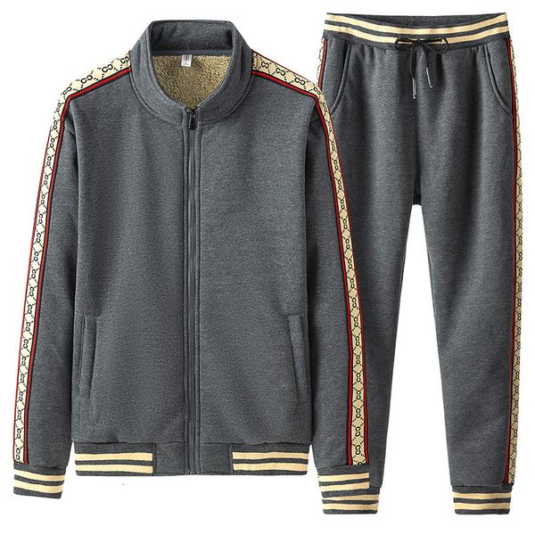 casual autumn winter 2-piece mens set light luxury stand collar style striped cardigan fashion jogging tracksuits clothes sports, Gray
casual autumn winter 2-piece mens set light luxury stand collar style striped cardigan fashion jogging tracksuits clothes sports, Gray