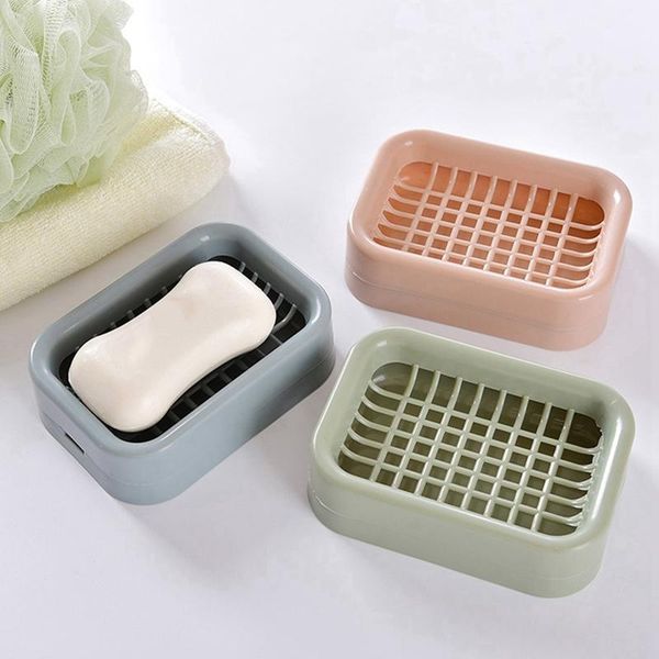 soap dishes double layer dish with lid household shower toilet drain creative travel portable container tray holder
soap dishes double layer dish with lid household shower toilet drain creative travel portable container tray holder