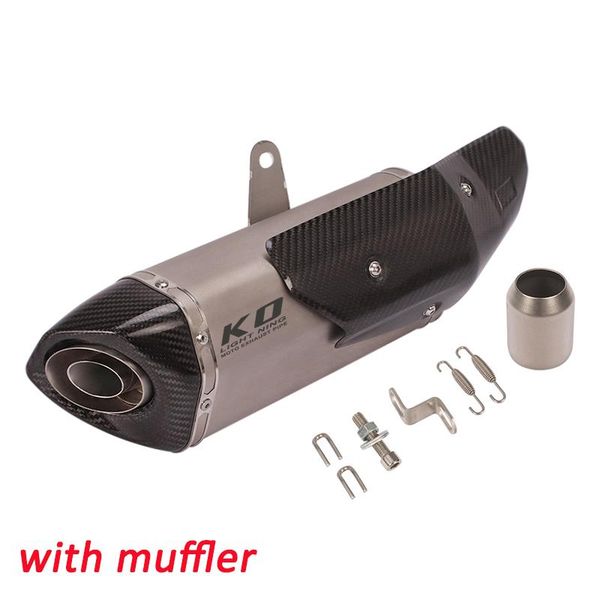 motorcycle exhaust system 51mm universal tail pipe without db killer 470mm titanium alloy for atv street bike dirt
motorcycle exhaust system 51mm universal tail pipe without db killer 470mm titanium alloy for atv street bike dirt