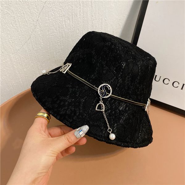 pendant lace big brim fisherman's lady elegant thin breathable bucket hat foldable sun hat, Yellow
pendant lace big brim fisherman's lady elegant thin breathable bucket hat foldable sun hat, Yellow