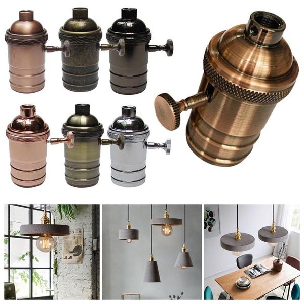 brass pendant fitting lamp holder vintage copper socket e27 light bulb retro led bulbs
brass pendant fitting lamp holder vintage copper socket e27 light bulb retro led bulbs
