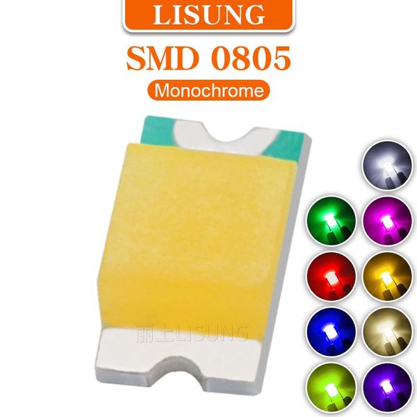 light beads 100pcs/bag smd 0805 led red yellow green warm white blue orange emitting diode set diy kit indicator
light beads 100pcs/bag smd 0805 led red yellow green warm white blue orange emitting diode set diy kit indicator