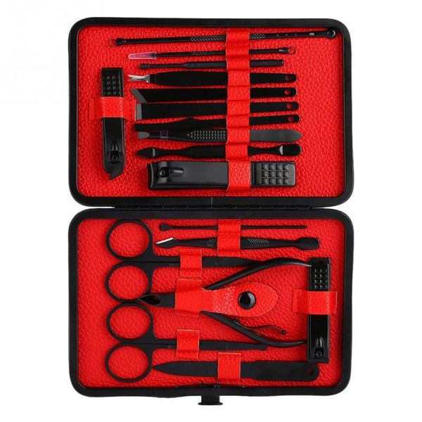 nail art kits 18 in 1 stainless steel manicure set professional clipper finger plier nails beauty tools scissors knife gift
nail art kits 18 in 1 stainless steel manicure set professional clipper finger plier nails beauty tools scissors knife gift