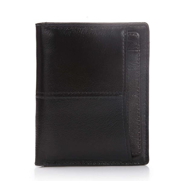 the wallet wallet men's short vertical head leather leisure soft wallet, Black
the wallet wallet men's short vertical head leather leisure soft wallet, Black